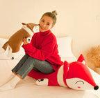 Plush Toy of Lying Fox - Soft Stuffed Animal