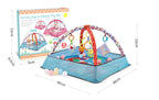 Baby Play Gym with Ocean Balls and Activity Fence
