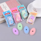 Round Eco-Friendly Erasable Candy Color Eraser