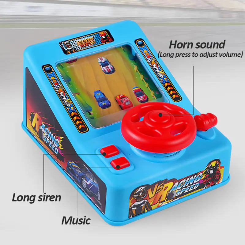 Children's Electric Racing Game Console for Boys