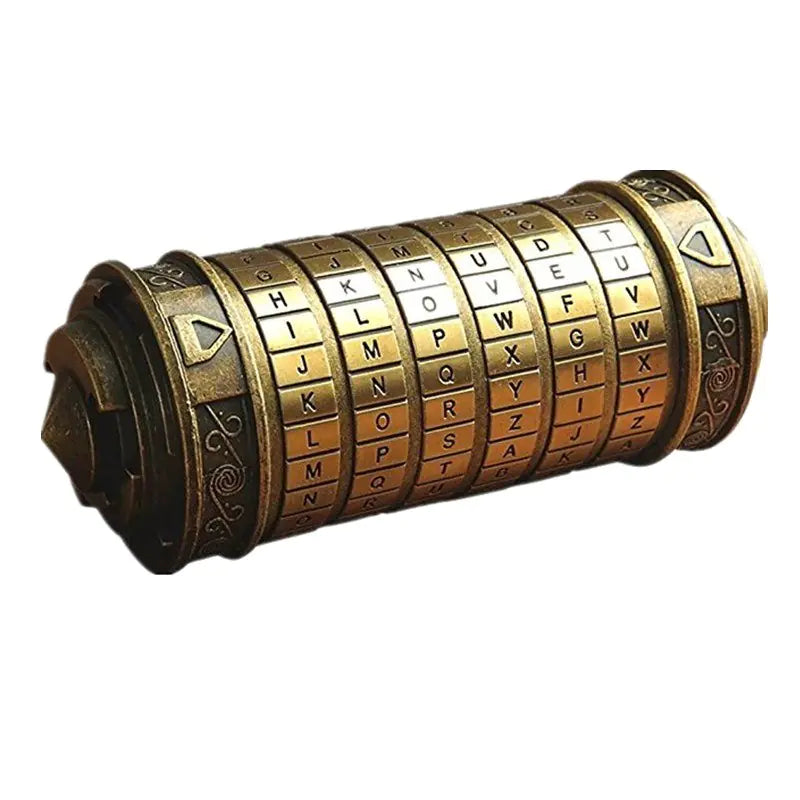 Da Vinci Code Lock - Bronze Gift for Birthdays
