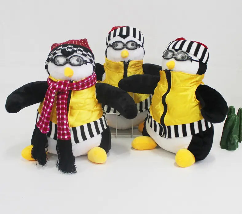 Penguin Plush Toy from Domestic Fabric (Friends Theme)