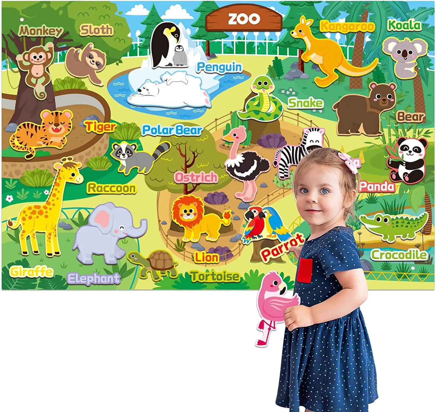 Preschool Learning Board for Kids - Educational Toy