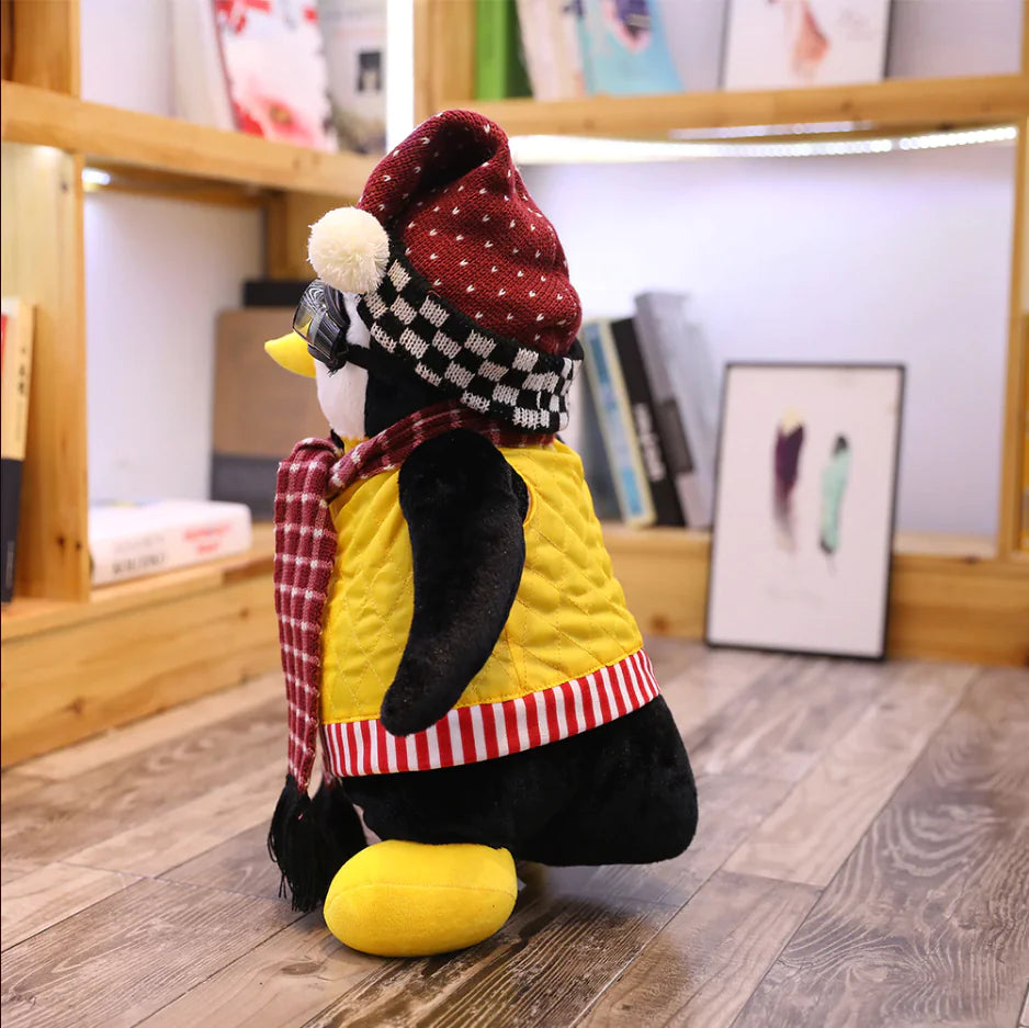 Penguin Plush Toy from Domestic Fabric (Friends Theme)