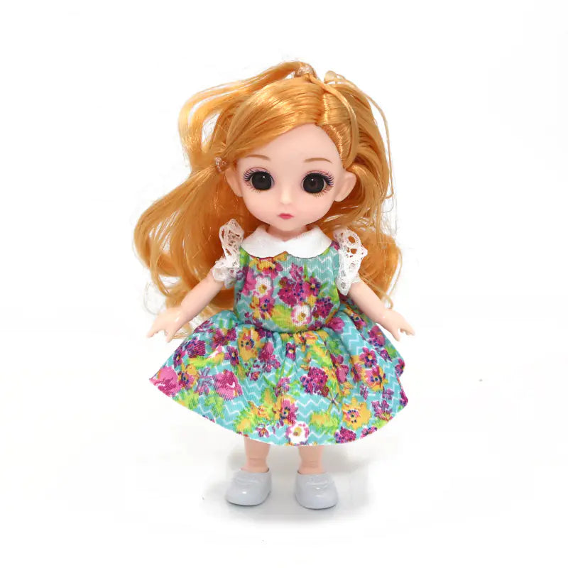 16-17cm Casual Dress Set for 6-inch Doll with Joints