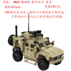 Cross-Border Compatible LEGO MOC-150189 Military Vehicle