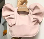 Baby Meal Pocket Waterproof Bib with Angel Wing Design