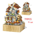 Windmill House Sound Box Building Block Set