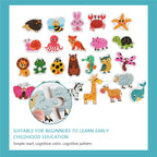 Animal Transportation Map and Fruit Vegetable Puzzle Toy