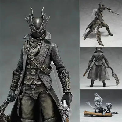 Bloodborne Hunter Action Figure with Messenger Bonus