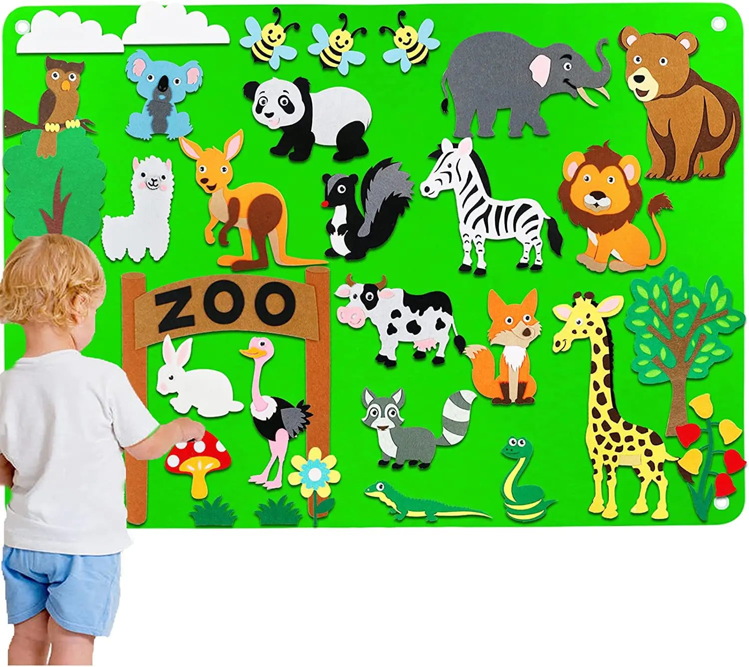 Preschool Learning Board for Kids - Educational Toy