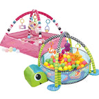 Baby Play Gym with Ocean Balls and Activity Fence
