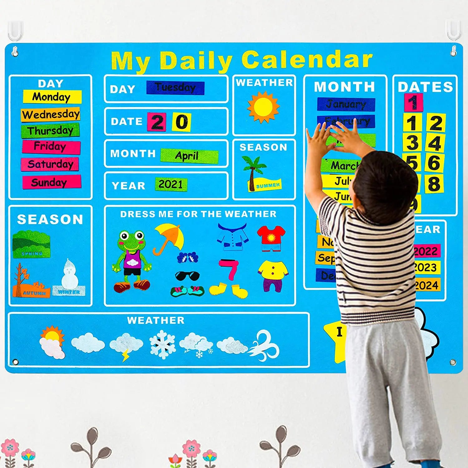 Preschool Learning Board for Kids - Educational Toy