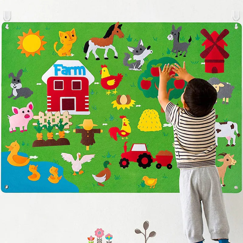 Preschool Learning Board for Kids - Educational Toy