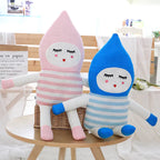 Knit Pointed Doll Plush Toy for Kids' Room Decor