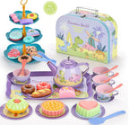 Girls Play House Simulation Dessert & Tea Toy Set