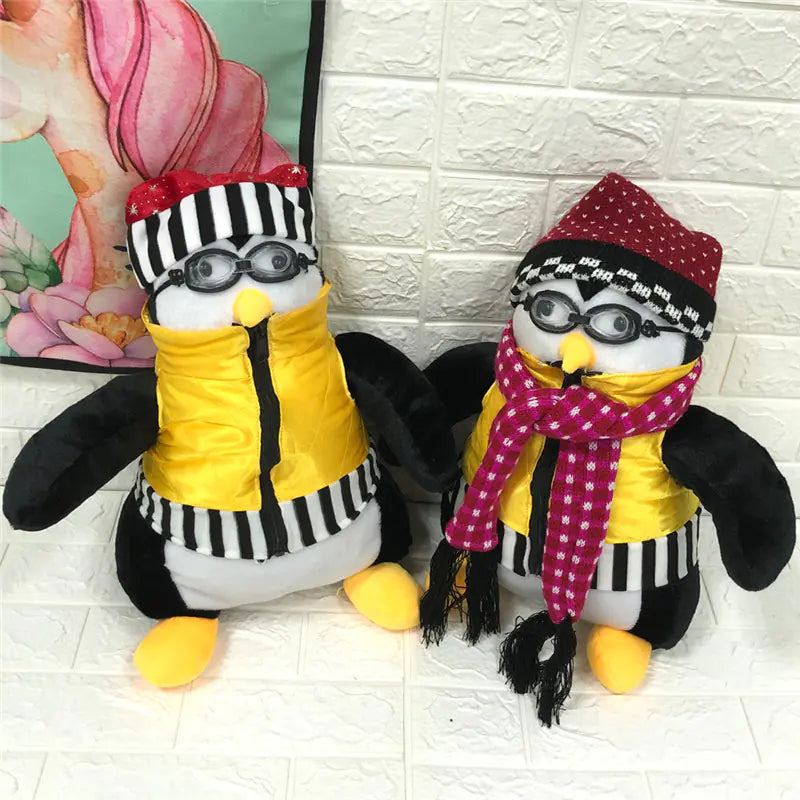 Penguin Plush Toy from Domestic Fabric (Friends Theme)