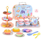 Girls Play House Simulation Dessert & Tea Toy Set