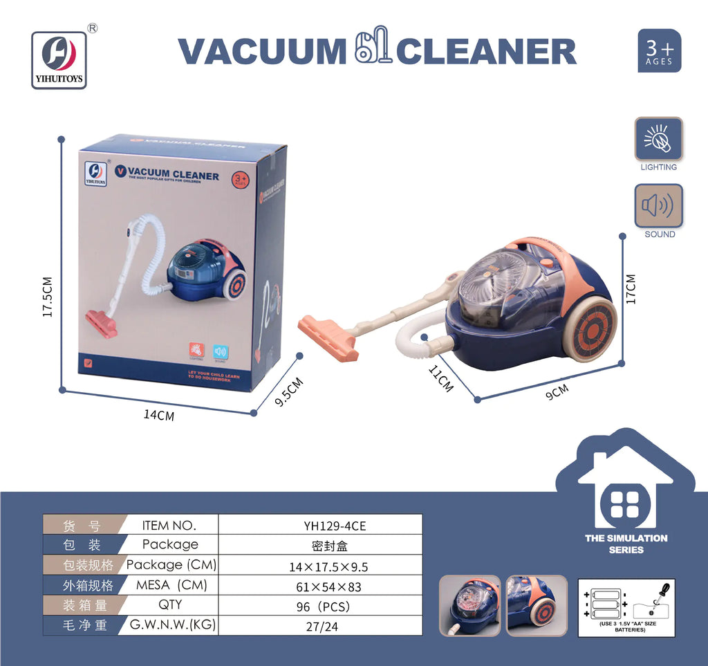 Kids Toy Vacuum Cleaner Set for Boys and Girls