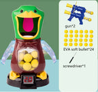 Air Pump Shooting Target Game with Soft Bullet Gun