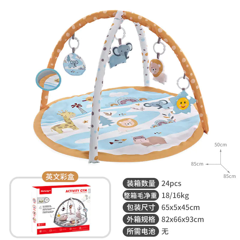 Baby Play Gym with Ocean Balls and Activity Fence