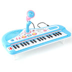 37-Key Electronic Piano Toy with Microphone for Kids