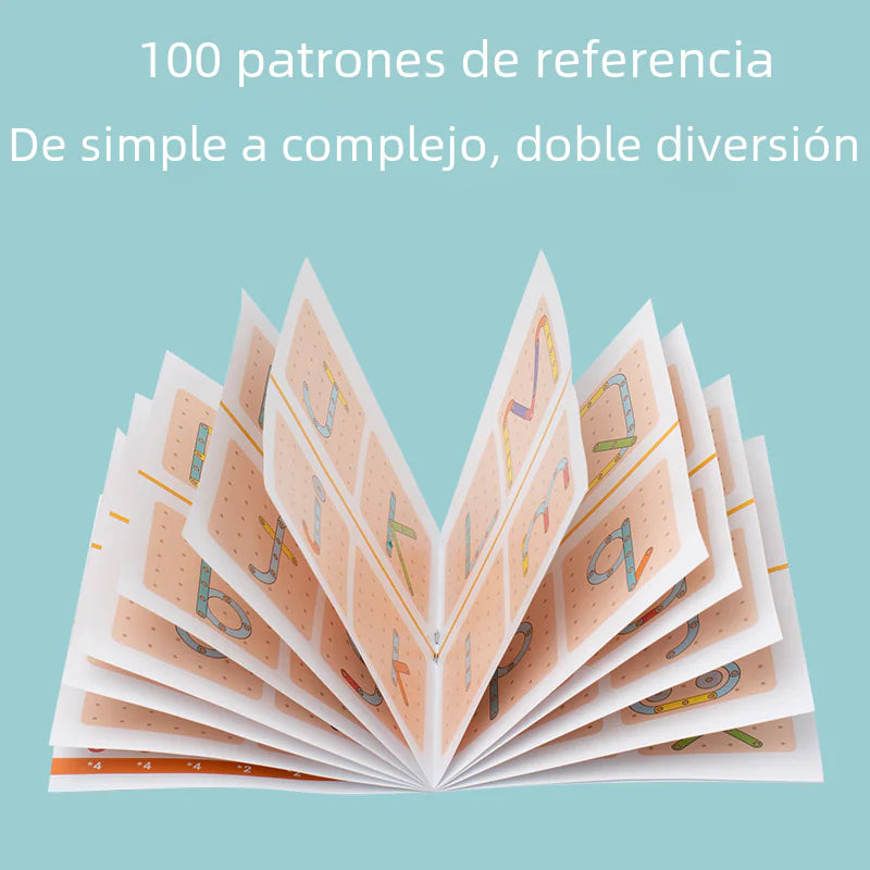 Montessori Educational Letter and Number Building Blocks