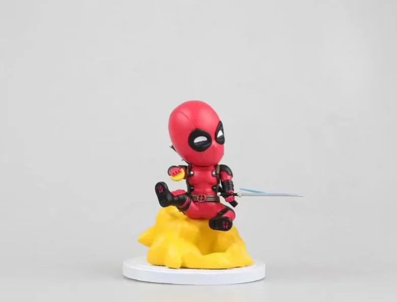 Deadpool Figurine Model and Collectible Statue