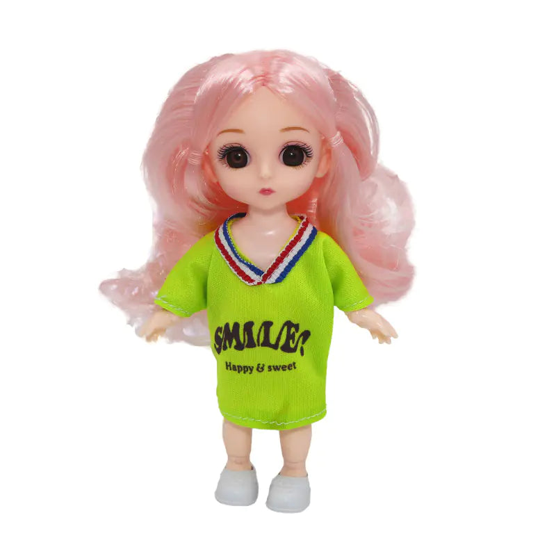 16-17cm Casual Dress Set for 6-inch Doll with Joints