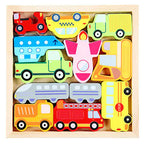 3D Cartoon Animal Wooden Puzzle for Early Learning