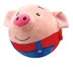 Superman Jumping Ball Plush Jumping Pig Toy