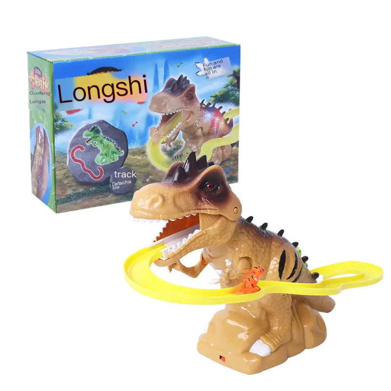 Dinosaur Slide with Electric Lights and Music Model