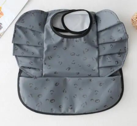 Baby Meal Pocket Waterproof Bib with Angel Wing Design