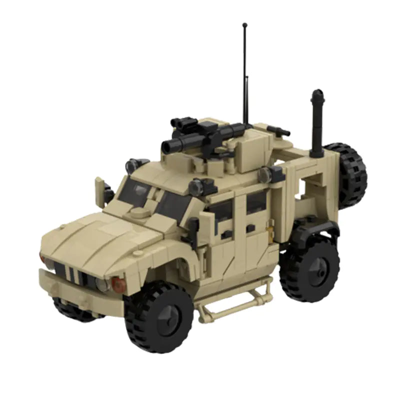 Cross-Border Compatible LEGO MOC-150189 Military Vehicle